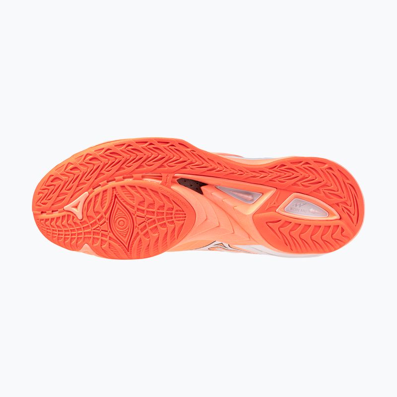 Scarpe da pallamano Mizuno Wave Mirage 5 flamingo coral/white 4