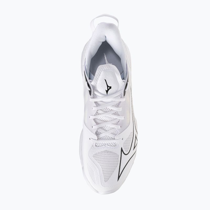 Scarpe da pallamano Mizuno Wave Mirage 5 white/black 5