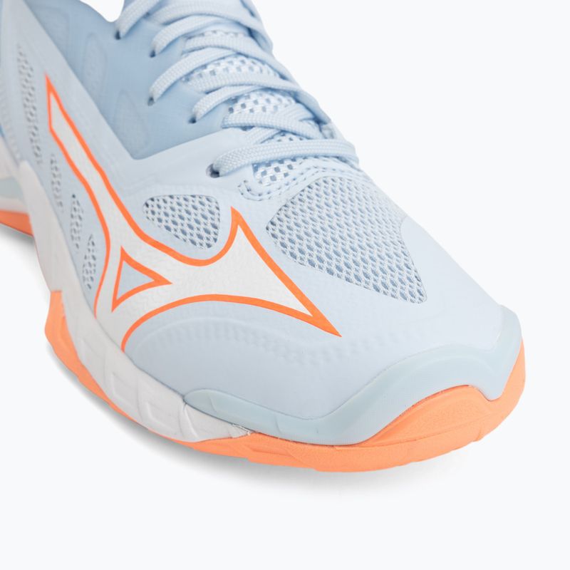 Scarpe da pallamano donna Mizuno Wave Mirage 5 blue finch/white 7