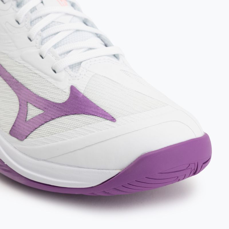 Scarpe da tennis donna Mizuno Wave Exceed Court AC white/dahlia/lava orange 7