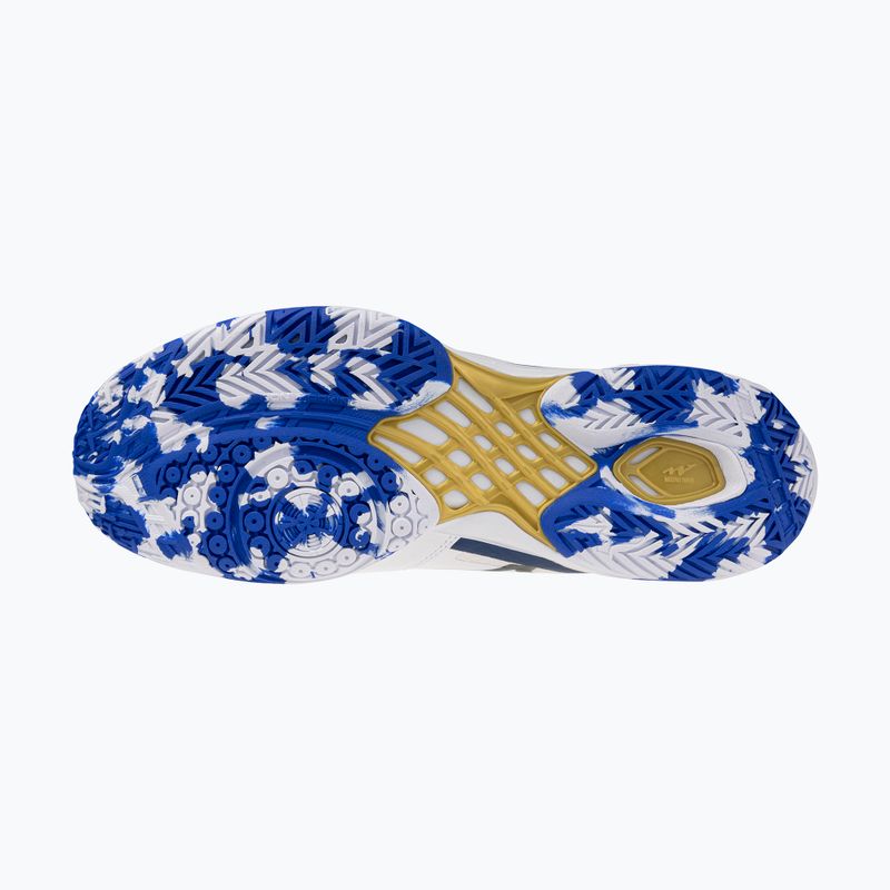 Scarpe da badminton donna Mizuno Wave Claw 4 white/dazzling blue/stargazer 2