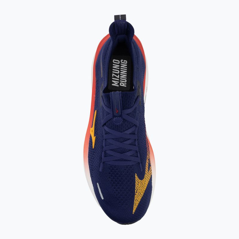 Scarpe da corsa uomo Mizuno Neo Vista 3 beacon blue/artisan's gold/tomato puree 5
