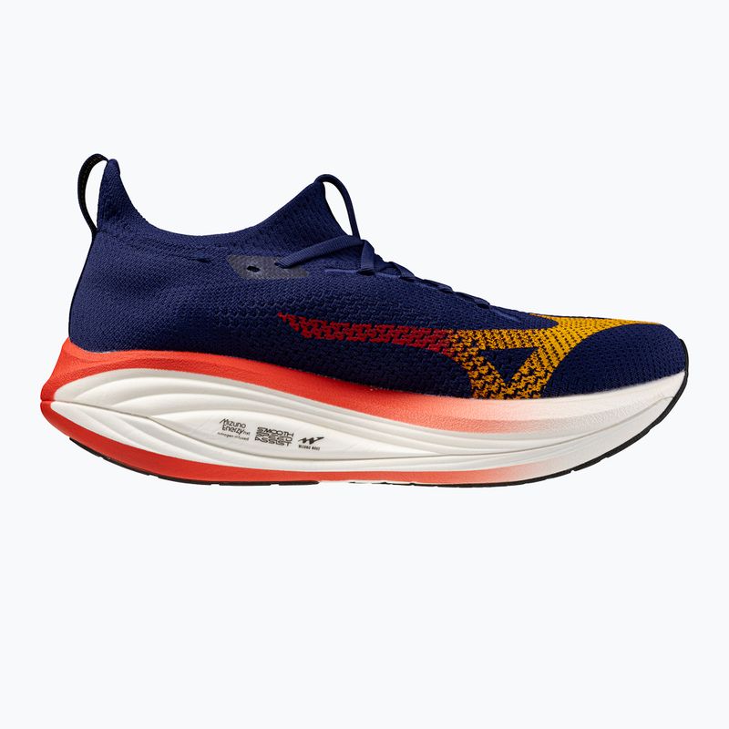 Scarpe da corsa uomo Mizuno Neo Vista 3 beacon blue/artisan's gold/tomato puree 2