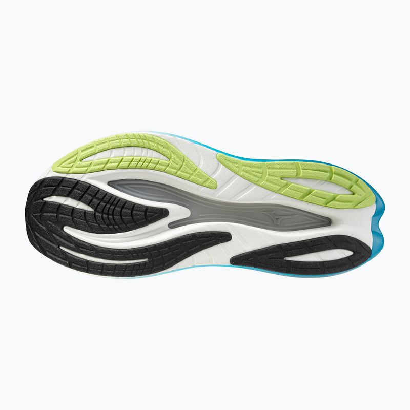 Scarpe da corsa uomo Mizuno Neo Vista 3 lime pulp/white/blue jewel 4