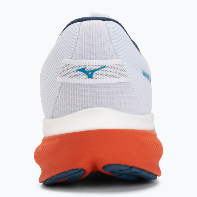 Scarpe da corsa uomo Mizuno Wave Rider 30 white/blue jewel/orange 6