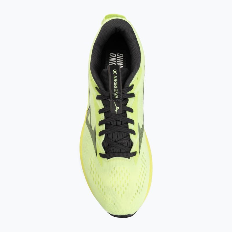Scarpe da corsa uomo Mizuno Wave Rider 30 lime pulp/black oyster/gf white 5