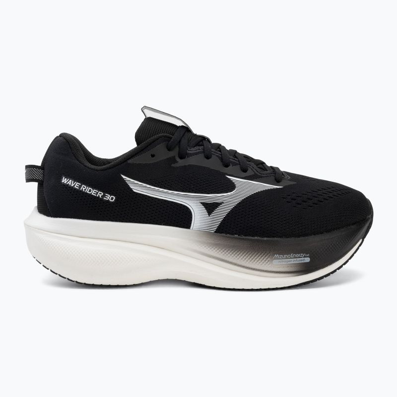 Scarpe da corsa uomo Mizuno Wave Rider 30 2E black/white 2