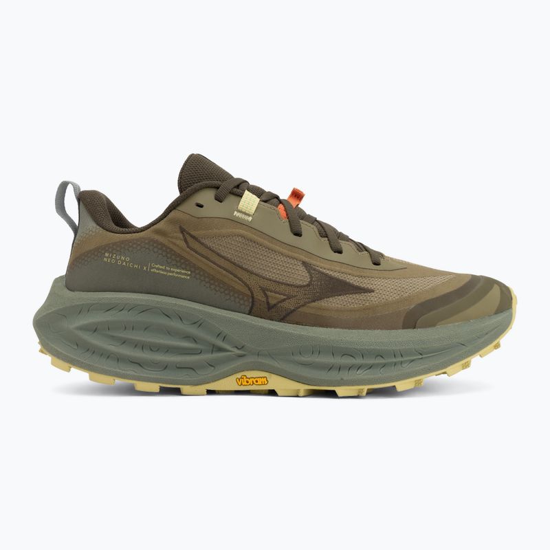 Scarpe da corsa uomo Mizuno Neo Daichi 10 martini olive/forest night/sea spray 2