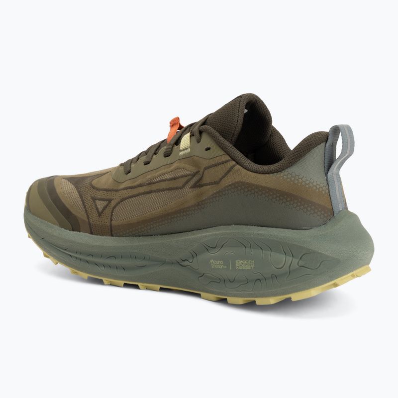 Scarpe da corsa uomo Mizuno Neo Daichi 10 martini olive/forest night/sea spray 3