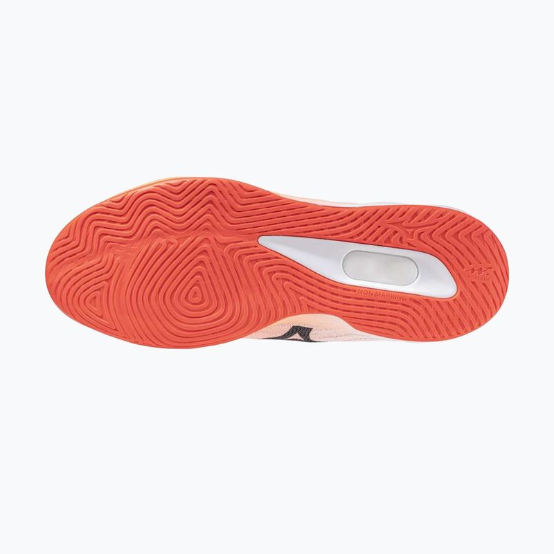 Scarpe da pallavolo Mizuno Wave Luminous Elite flamingo coral/carbon/white 2