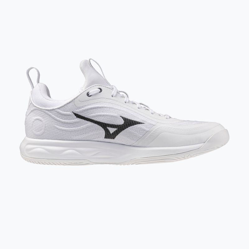 Scarpe da pallavolo Mizuno Wave Luminous Elite white/black/metallic gray 2