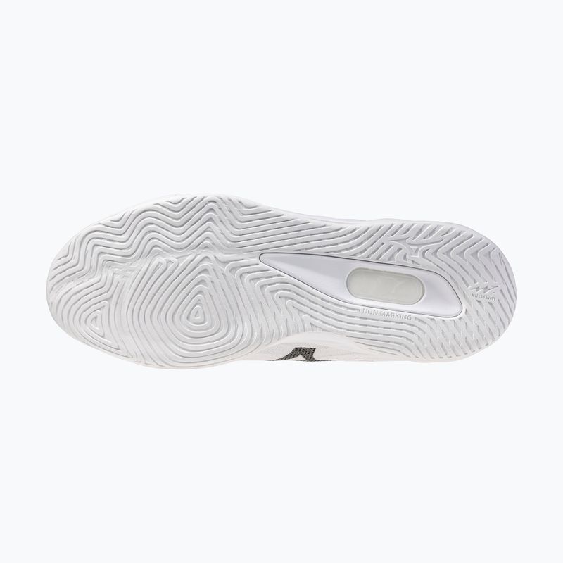 Scarpe da pallavolo Mizuno Wave Luminous Elite white/black/metallic gray 4