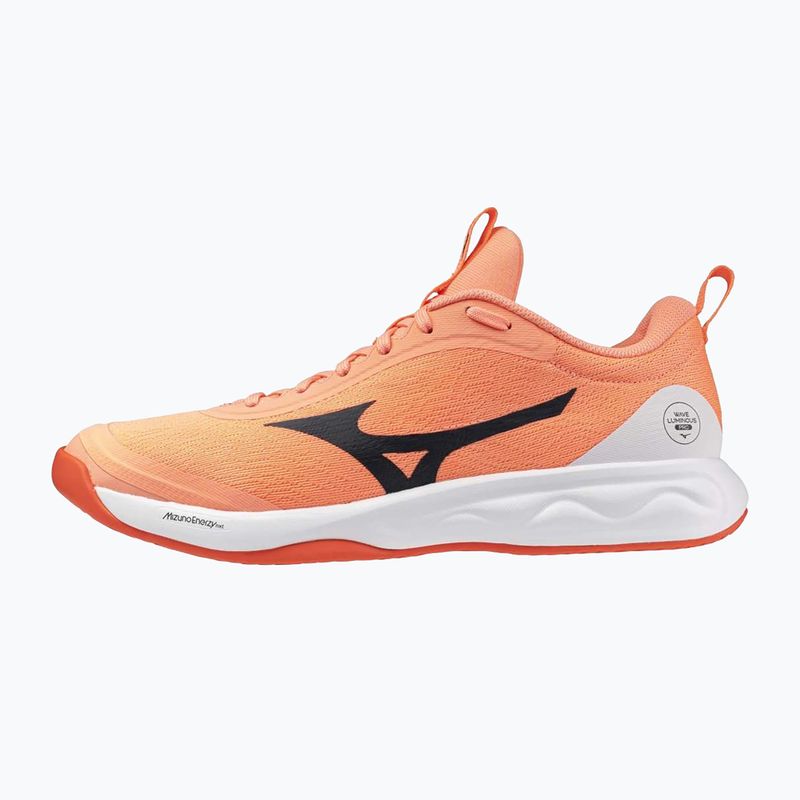 Scarpe da pallavolo Mizuno Wave Luminous Pro desert flower/carbon/white 2
