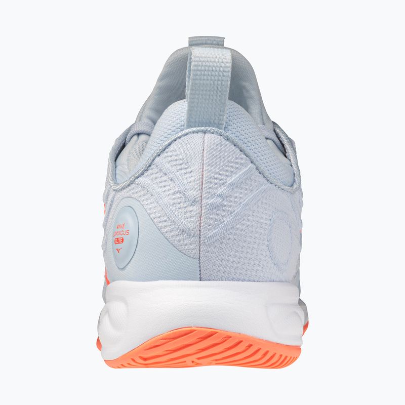 Scarpe da pallavolo donna Mizuno Wave Luminous Elite blue finch/lava orange/flamingo coral 3
