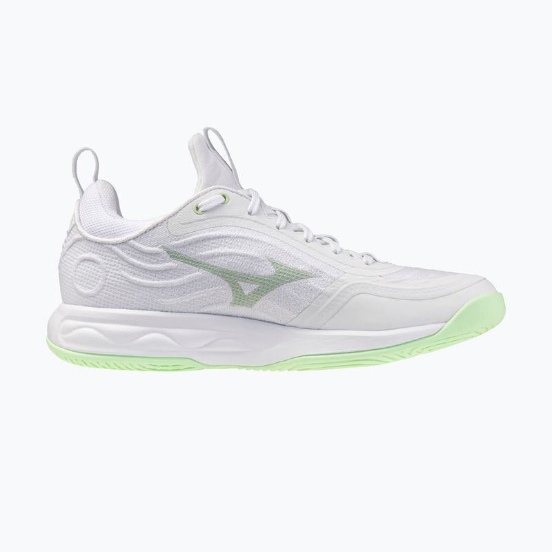 Scarpe da pallavolo donna Mizuno Wave Luminous Elite white/aqua gray/ambrosia 2