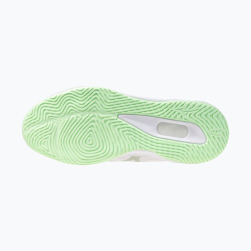 Scarpe da pallavolo donna Mizuno Wave Luminous Elite white/aqua gray/ambrosia 4