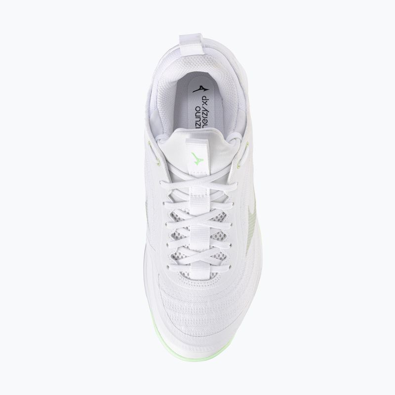 Scarpe da pallavolo donna Mizuno Wave Luminous Elite white/aqua gray/ambrosia 5