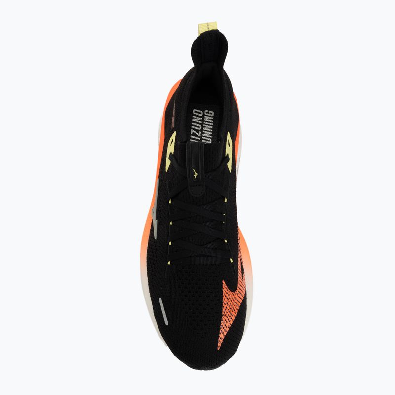 Scarpe da corsa uomo Mizuno Neo Vista 3 black/mirage gray/lava orange 5