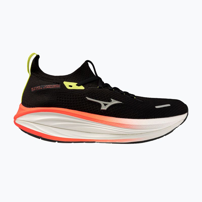 Scarpe da corsa uomo Mizuno Neo Vista 3 black/mirage gray/lava orange 8