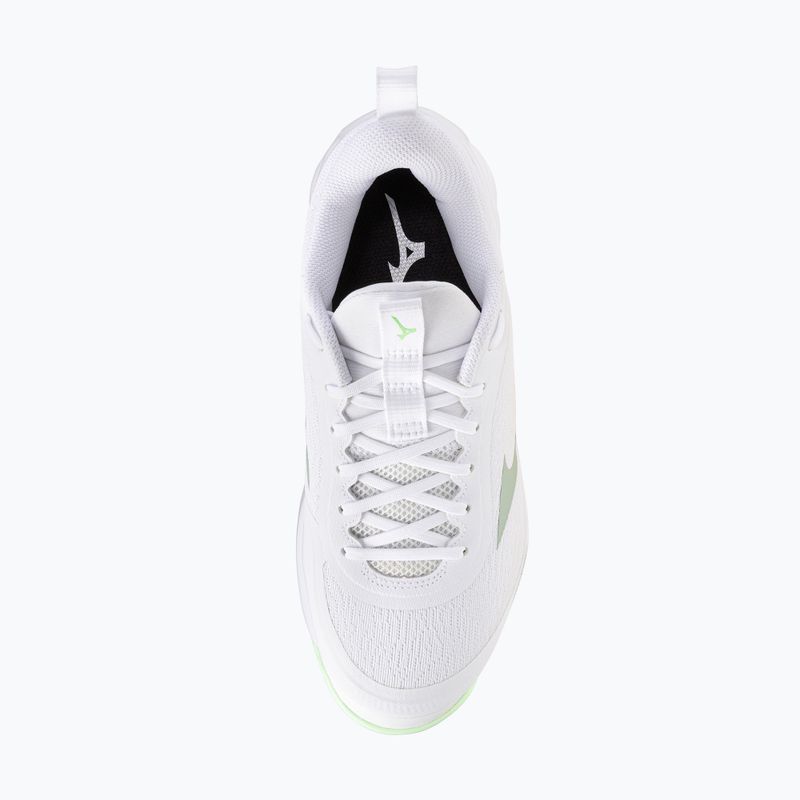 Scarpe da pallavolo donna Mizuno Wave Luminous Pro white/aqua gray/ambrosia 5