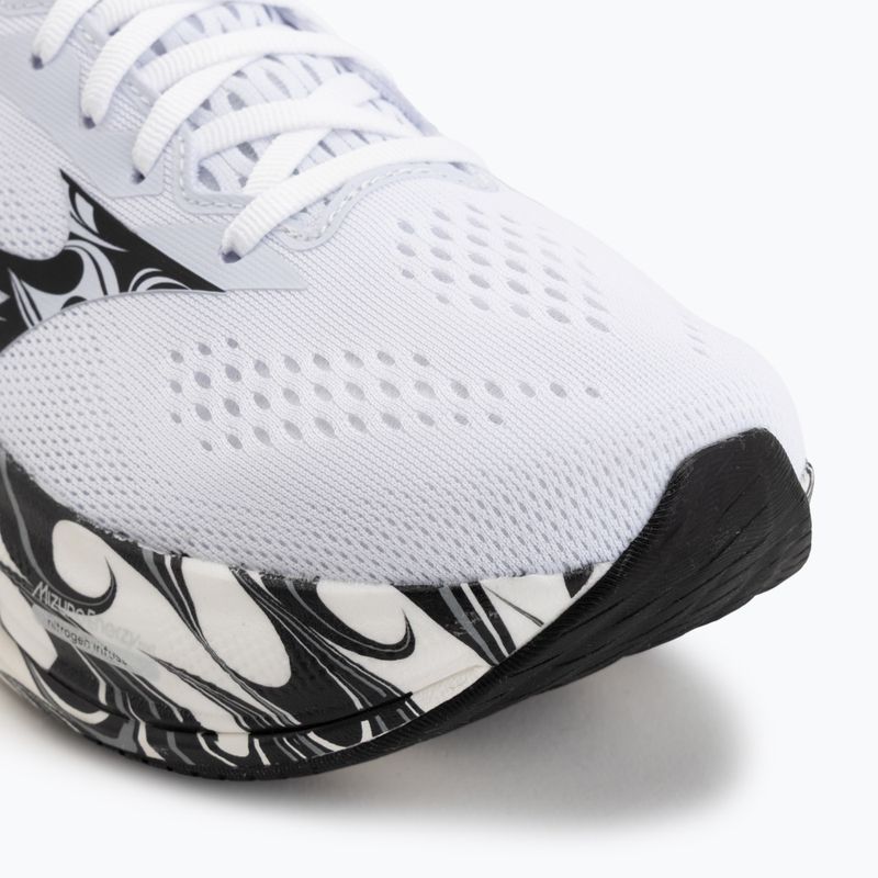 Scarpe da corsa uomo Mizuno Wave Rider 30 Disclosure white/black/high risk red 7