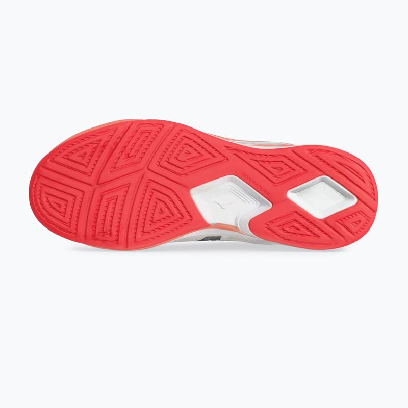 Scarpe da pallamano Mizuno Wave Stealth Elite white/lava orange 4