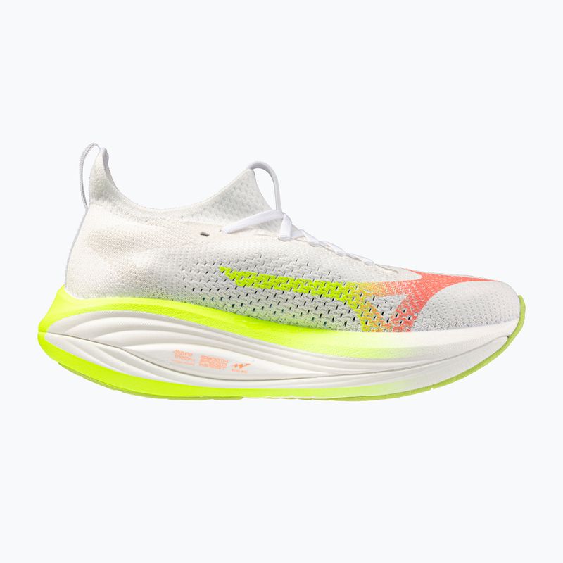 Scarpe da corsa donna Mizuno Neo Vista 3 white/flamingo coral/lime pulp 2