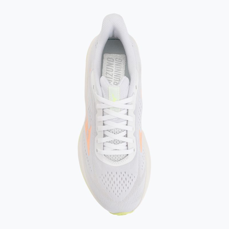 Scarpe da corsa donna Mizuno Neo Cosmo 2 white/flamingo coral/lime pulp 5