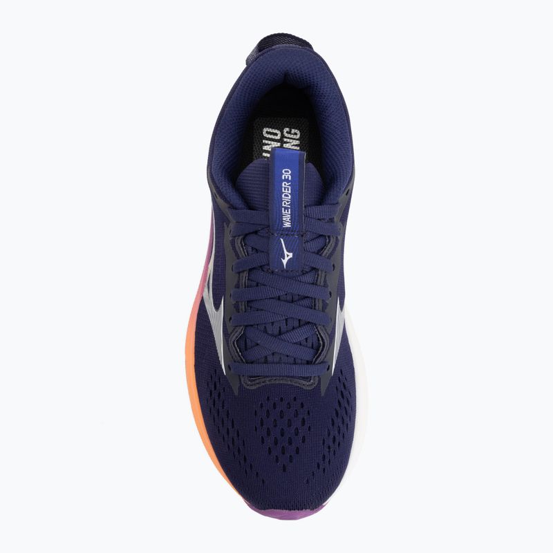 Scarpe da corsa donna Mizuno Wave Rider 30 rhodonite/white/firecracker 5
