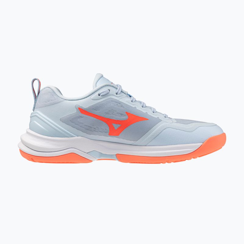 Scarpe da pallamano donna Mizuno Wave Stealth Elite blue finch/white 2