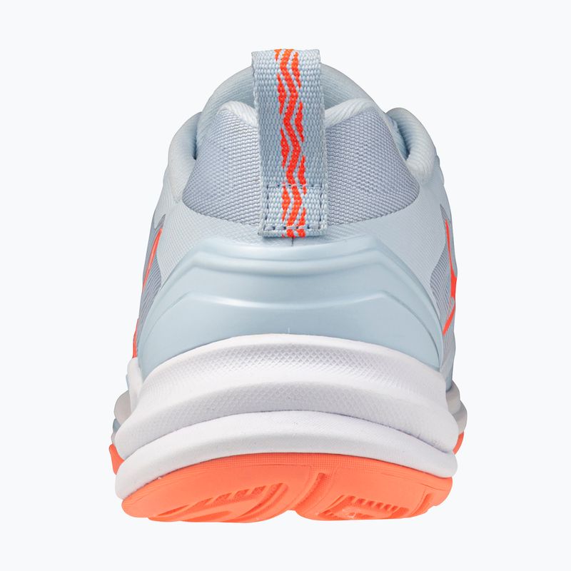 Scarpe da pallamano donna Mizuno Wave Stealth Elite blue finch/white 3