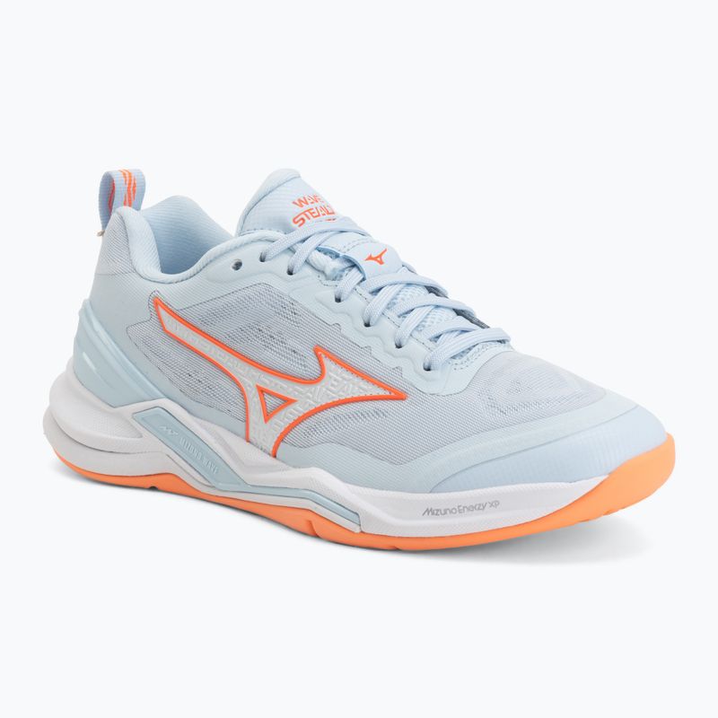 Scarpe da pallamano donna Mizuno Wave Stealth Elite blue finch/white