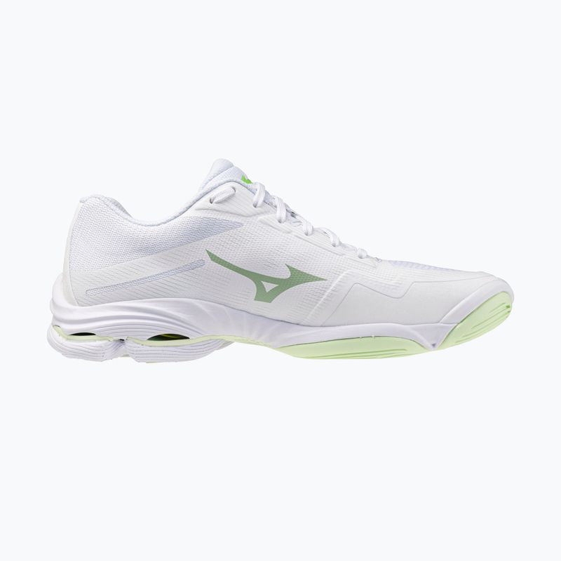 Scarpe da pallavolo donna Mizuno Wave Lightning Pro white/aqua gray/ambrosia 2
