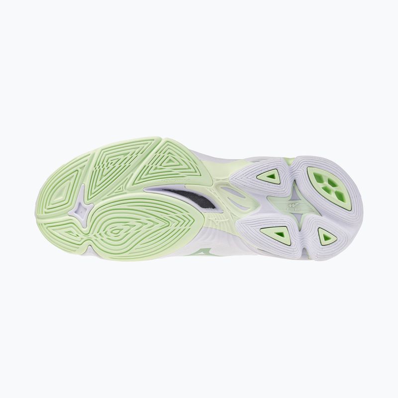 Scarpe da pallavolo donna Mizuno Wave Lightning Pro white/aqua gray/ambrosia 4