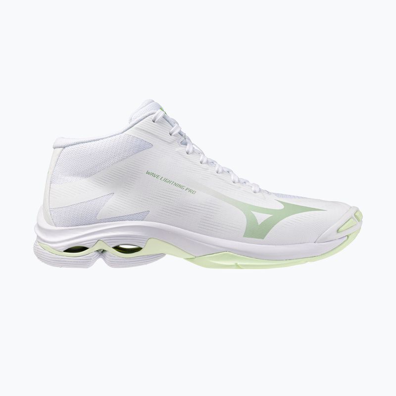 Scarpe da pallavolo donna Mizuno Wave Lightning Pro Mid white/aqua gray/ambrosia