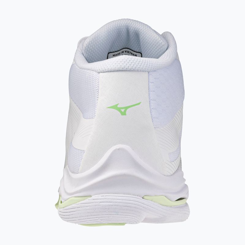 Scarpe da pallavolo donna Mizuno Wave Lightning Pro Mid white/aqua gray/ambrosia 3