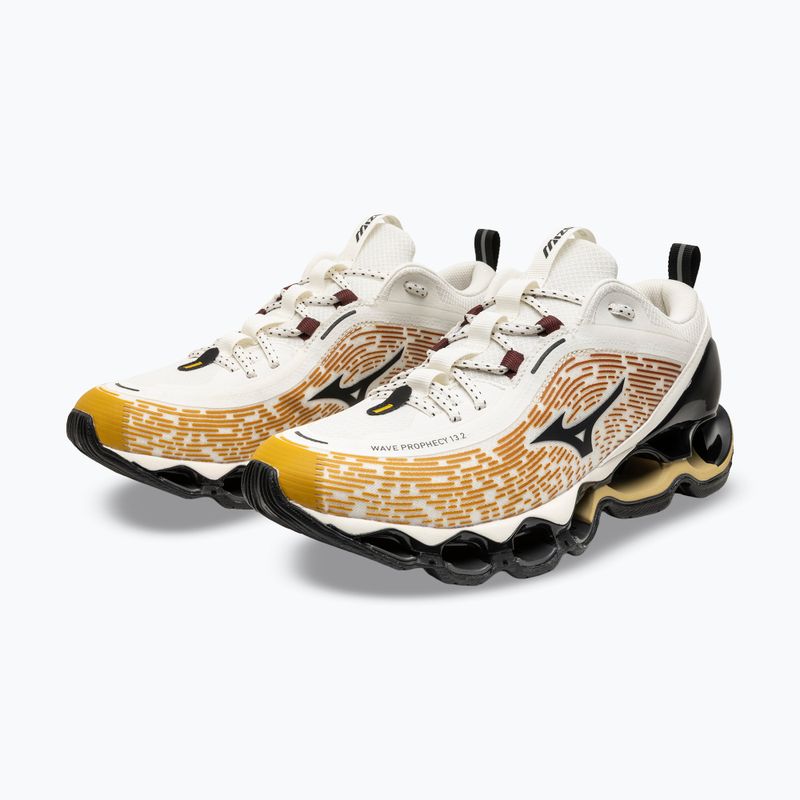 Scarpe Mizuno Wave Prophecy 13.2 Harvest Gold/Black/Snow White 3
