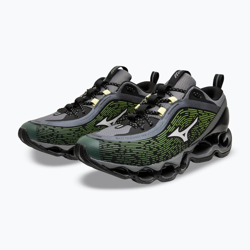 Scarpe Mizuno Wave Prophecy 13.2 Green Glow/Cloudscape/Quiet Shade 3