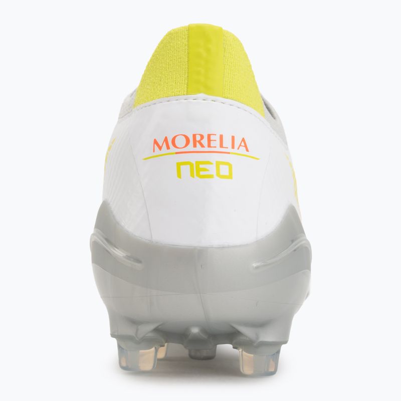 Scarpe da calcio Mizuno Morelia Neo V β Pro AG white/lava orange/evening primrose 6
