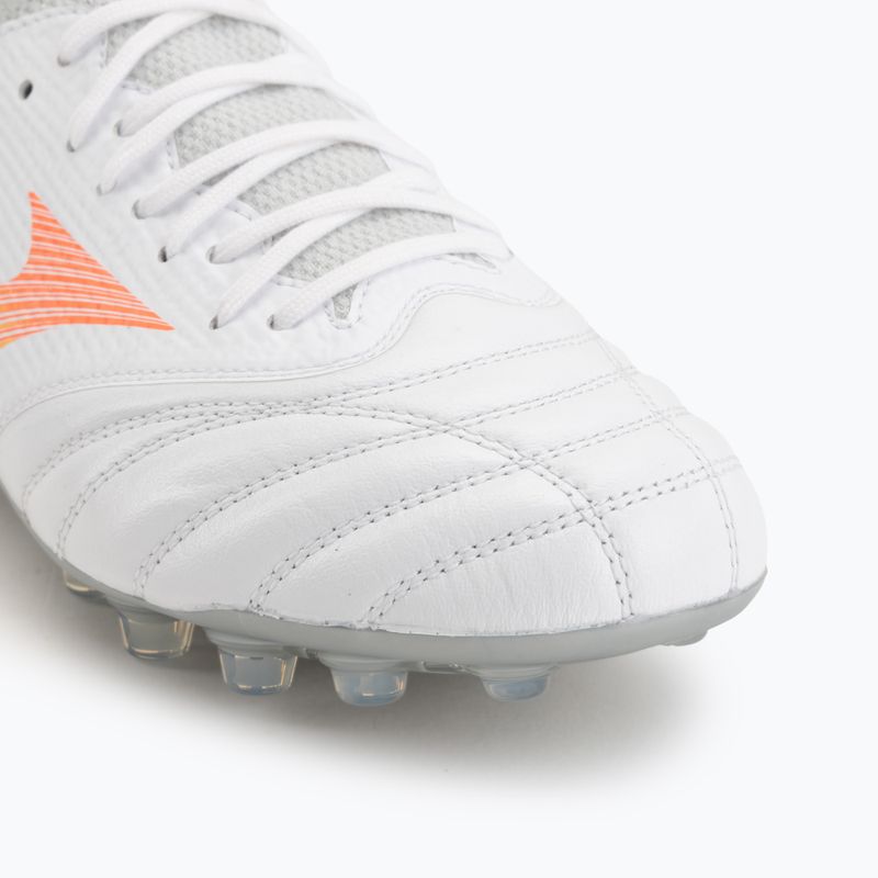 Scarpe da calcio Mizuno Morelia Neo V β Pro AG white/lava orange/evening primrose 7