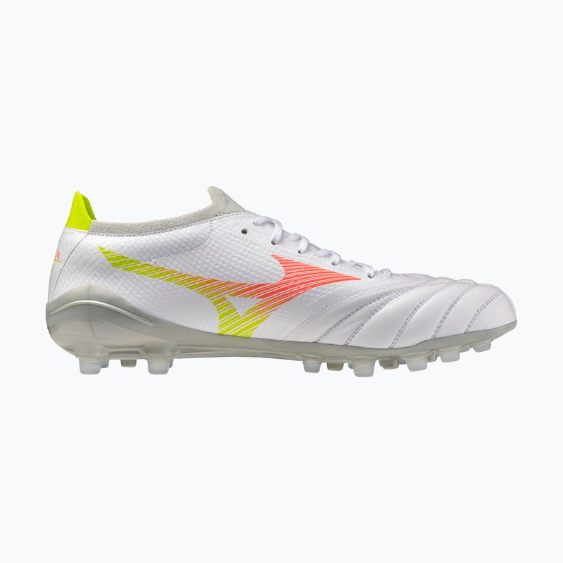 Scarpe da calcio Mizuno Morelia Neo V β Pro AG white/lava orange/evening primrose 2