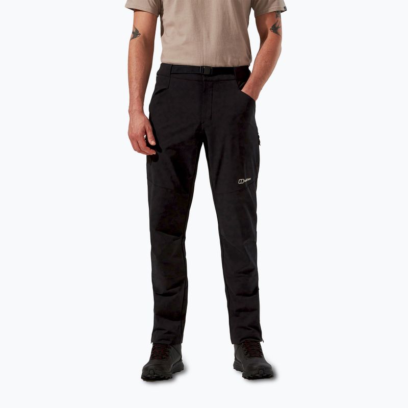 Pantaloni da trekking da uomo Berghaus Skelbo nero