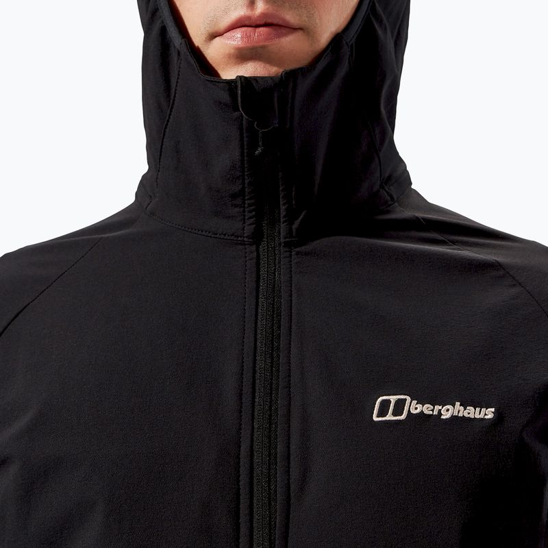 Giacca softshell da uomo Berghaus Skelbo nero 4