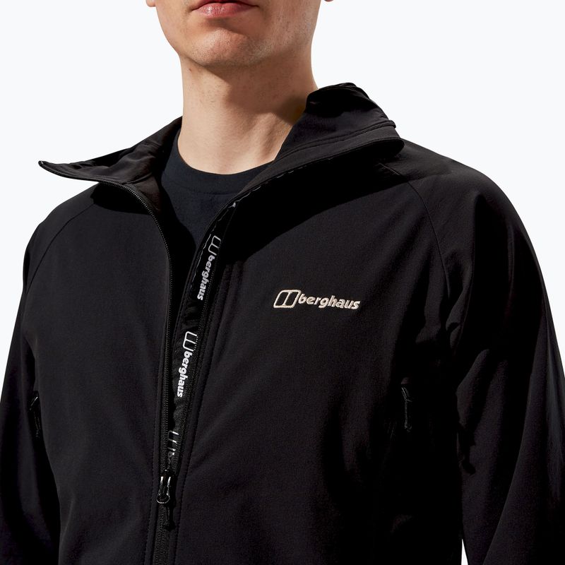 Giacca softshell da uomo Berghaus Skelbo nero 5