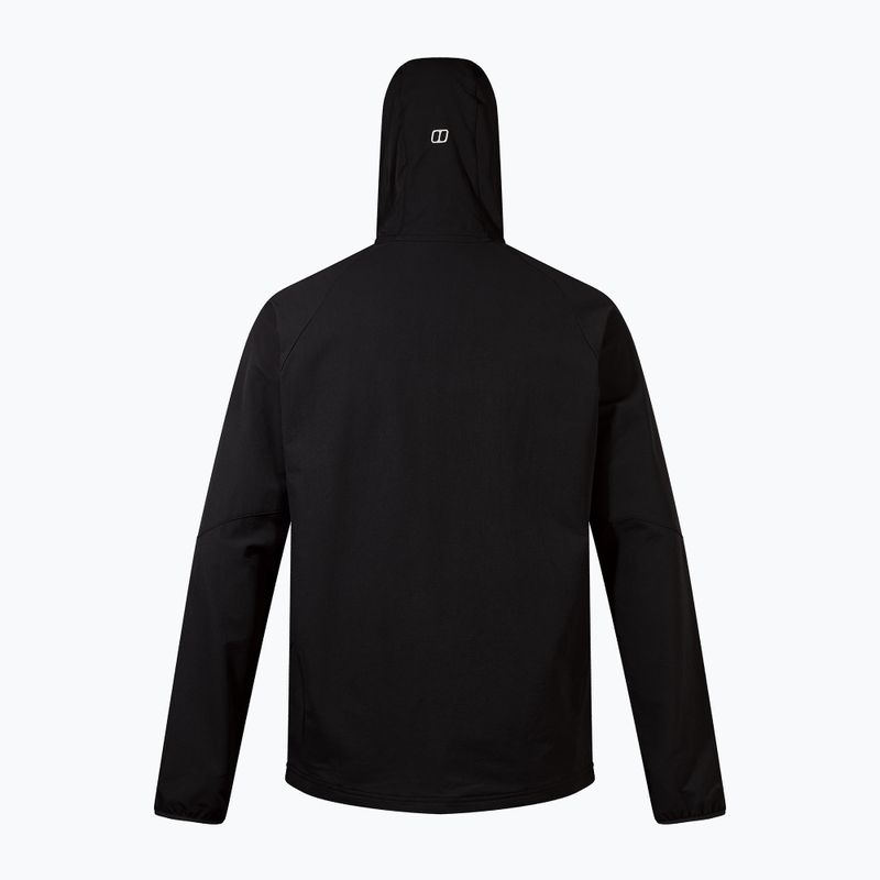 Giacca softshell da uomo Berghaus Skelbo nero 8