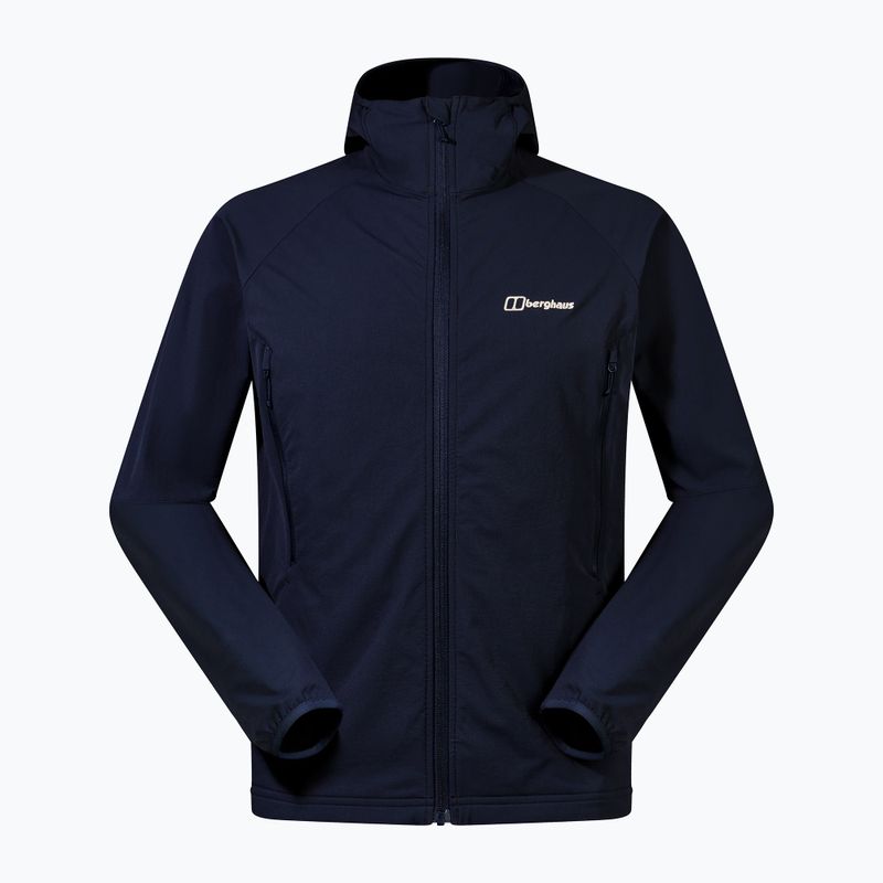 Giacca softshell da uomo Berghaus Skelbo blu scuro 5