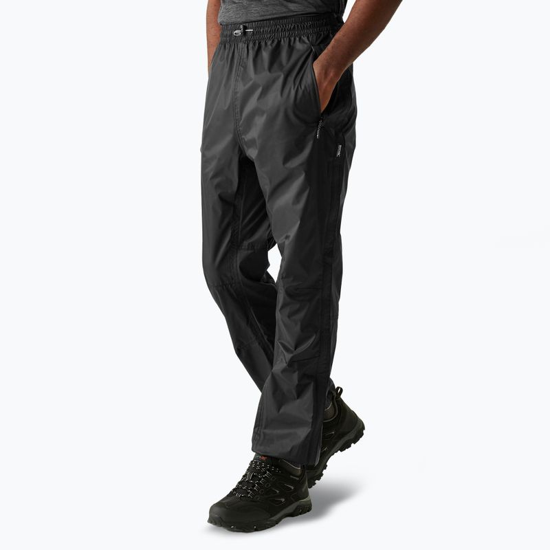 Pantaloni da trekking da uomo REGATTA Active nero