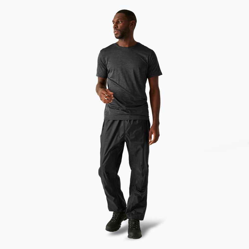 Pantaloni da trekking da uomo REGATTA Active nero 2