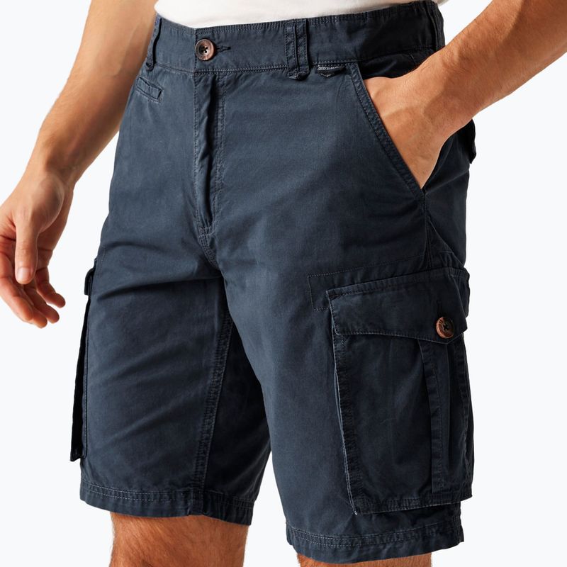 Pantaloncini da trekking da uomo REGATTA Shorebay II navy 4
