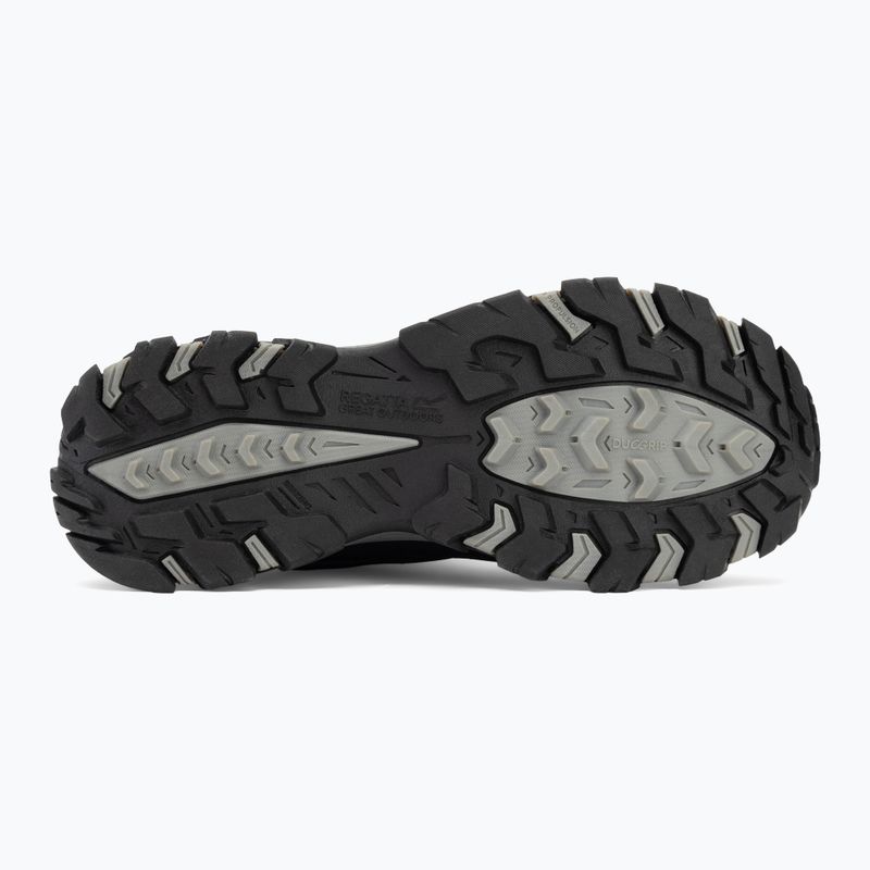 Stivali da trekking da uomo REGATTA Holcombe III Low nero/granito 4